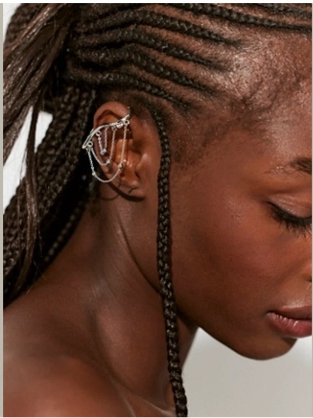 New🌟 Free People Ginny Ear Cuff -Silver